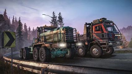SnowRunner - Dragon Wagons Dual Pack DLC - STEAM RU