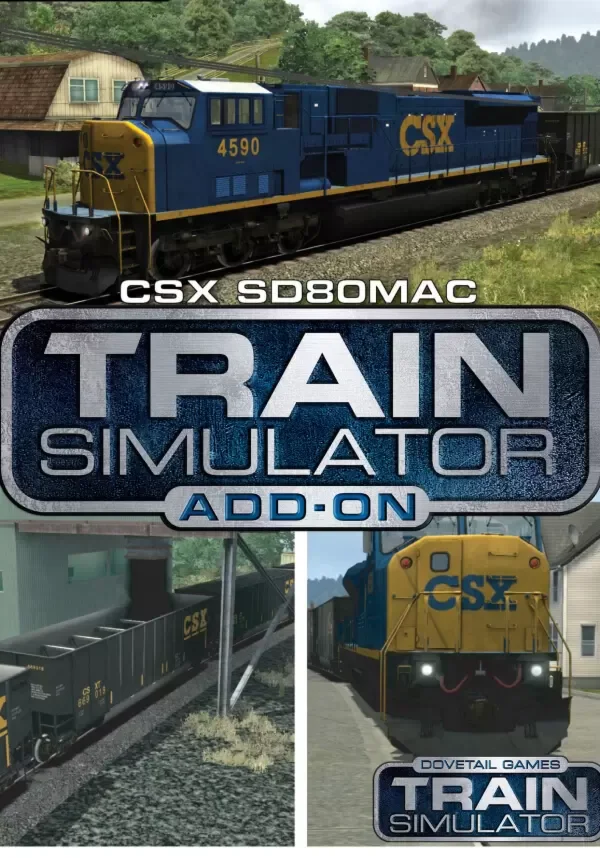 (DLC) Train Simulator: CSX SD80MAC Loco Add-On РФ и СНГ