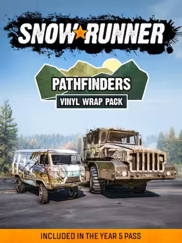 SnowRunner набор виниловых плёнок Pathfinders | EPIC