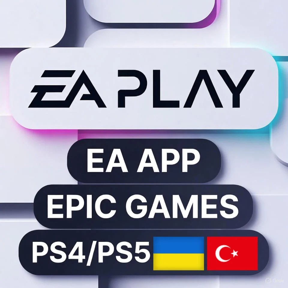 EA APP/EPIC | PS Турция/Украина --- EA PLAY 1-12 мес