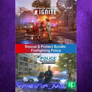 ️Rescue & Protect Bundle Firefighting Police XBOX
