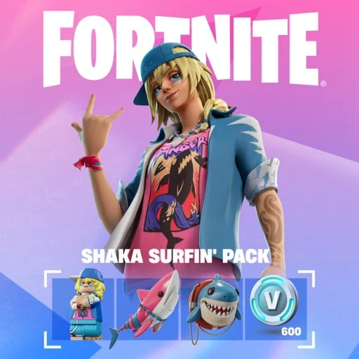 Shaka Surfin' Pack - Fast Delivery- All Platforms -EPIC