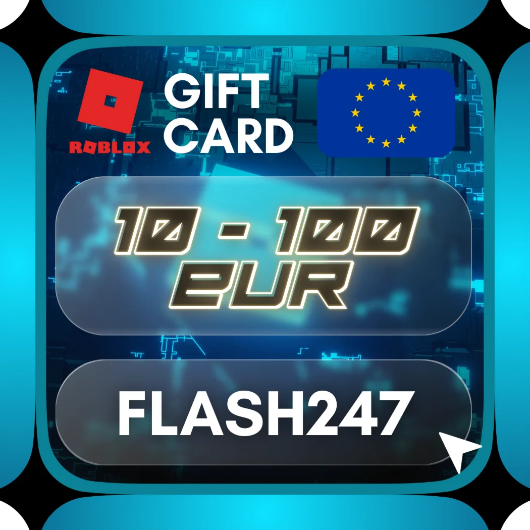 Подарочная карта Roblox EU | 10–100 евро | АВТО 24/7