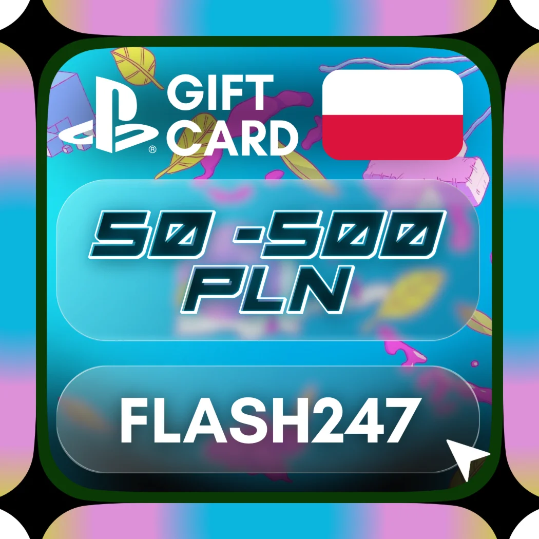 Подарочная карта PlayStation PL | 50-500 польских злоты