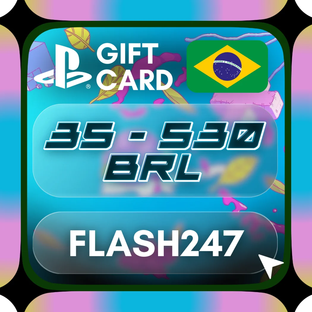 Подарочная карта PlayStation BR (Giftcard) 35–530 BRL