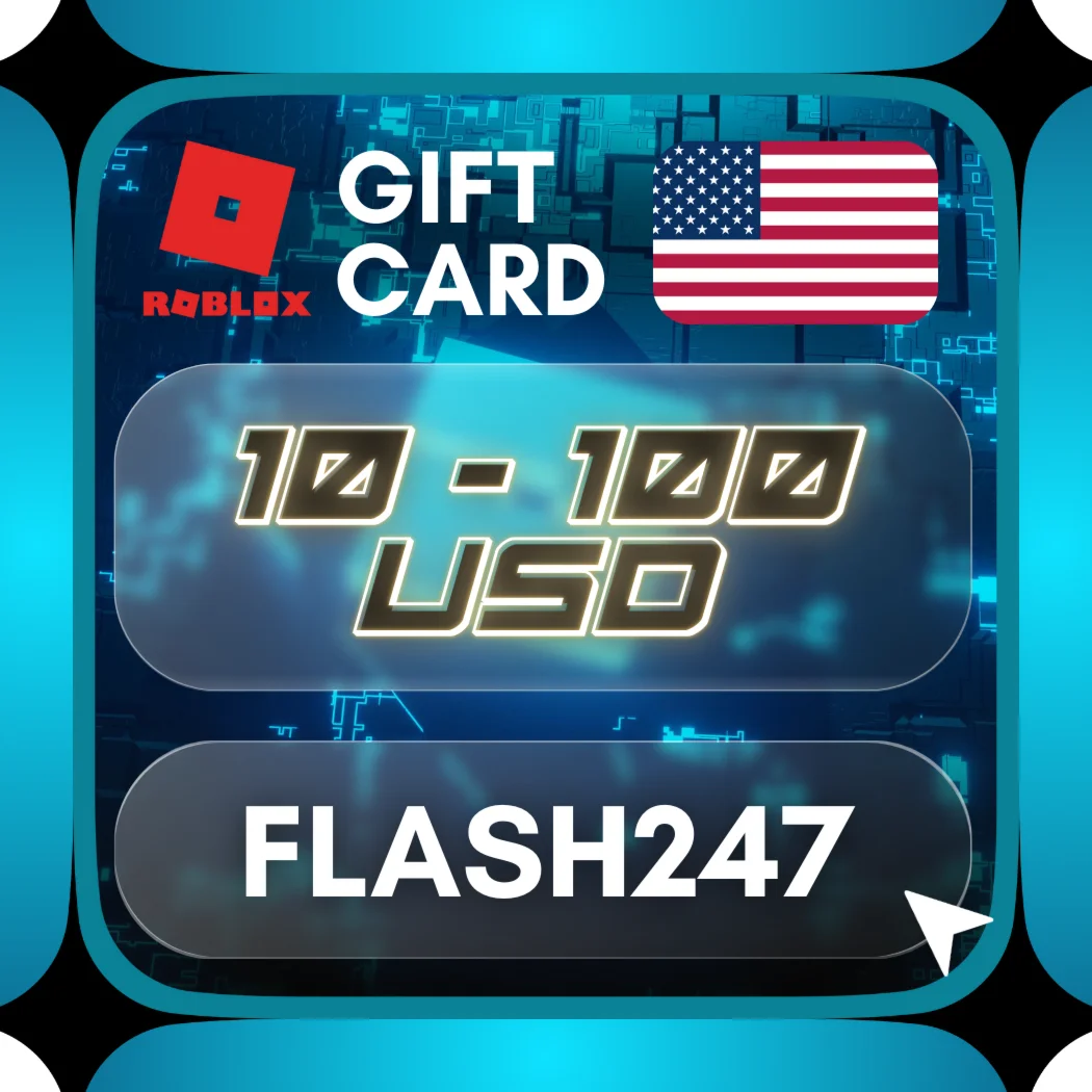 Подарочная карта Roblox US | 10–100 долларов США |