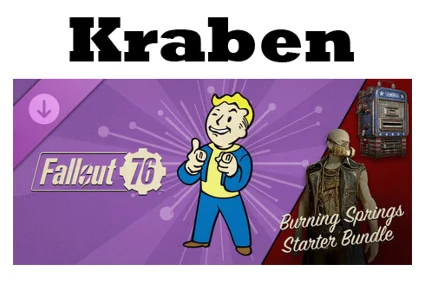 Fallout 76: Burning Springs Starter Bundle steam dlc