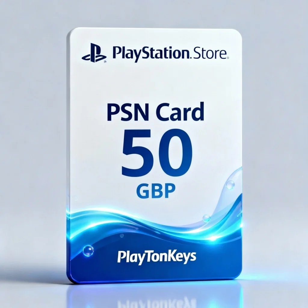 PSN Карта пополнения 50 GBP (Фунтов) Великобритания