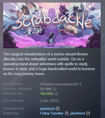 Scrabdackle АВТОДОСТАВКА STEAM РОССИЯ