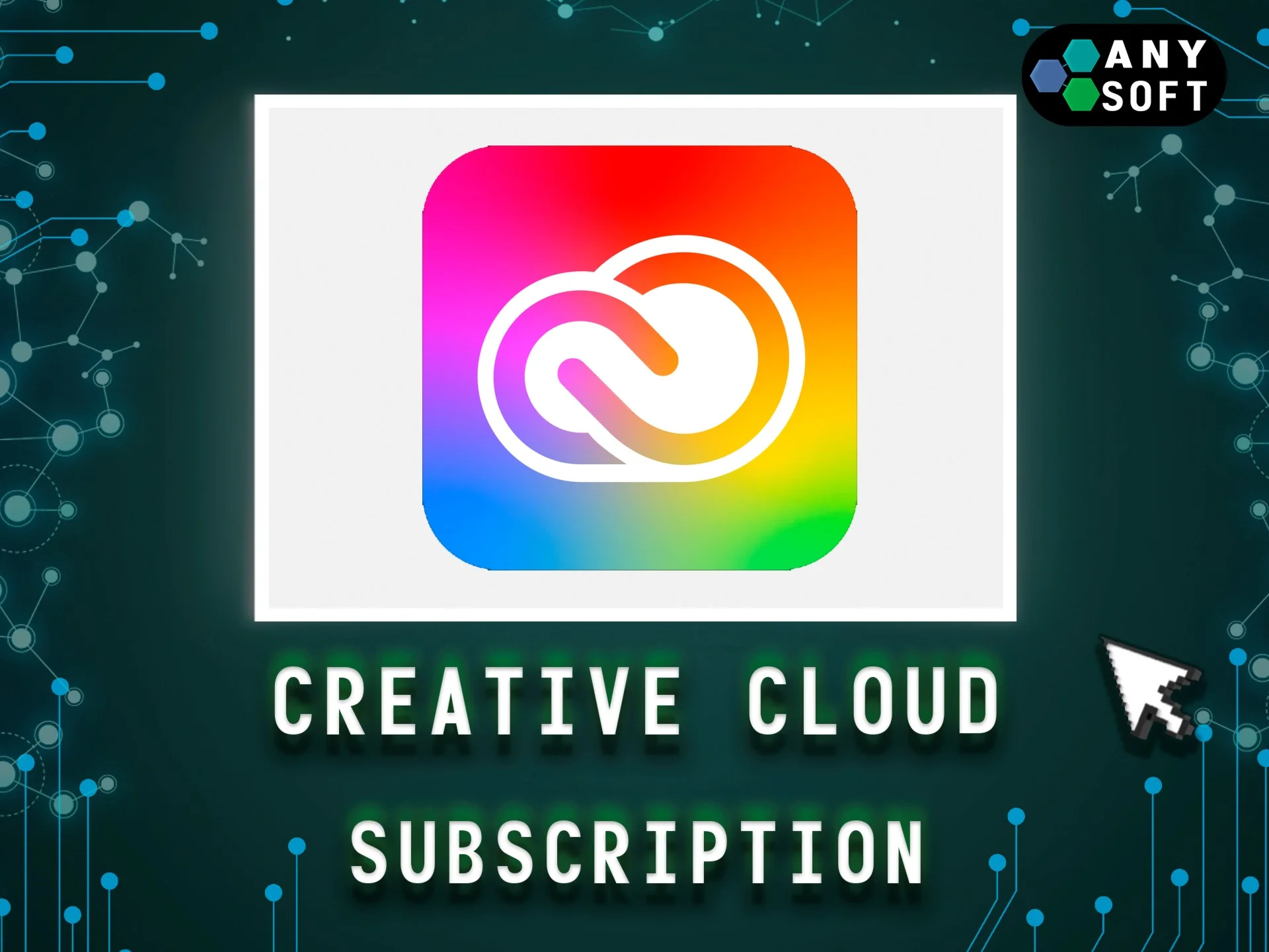 Adobe Creative Cloud 1/3 месяца на ваш аккаунт