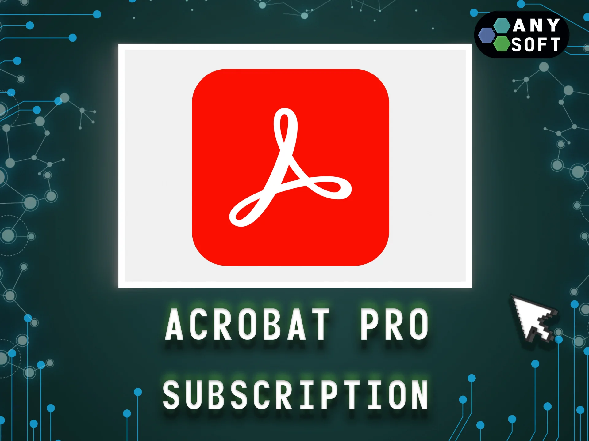 Adobe Acrobat Reader Pro 1/3 месяцa