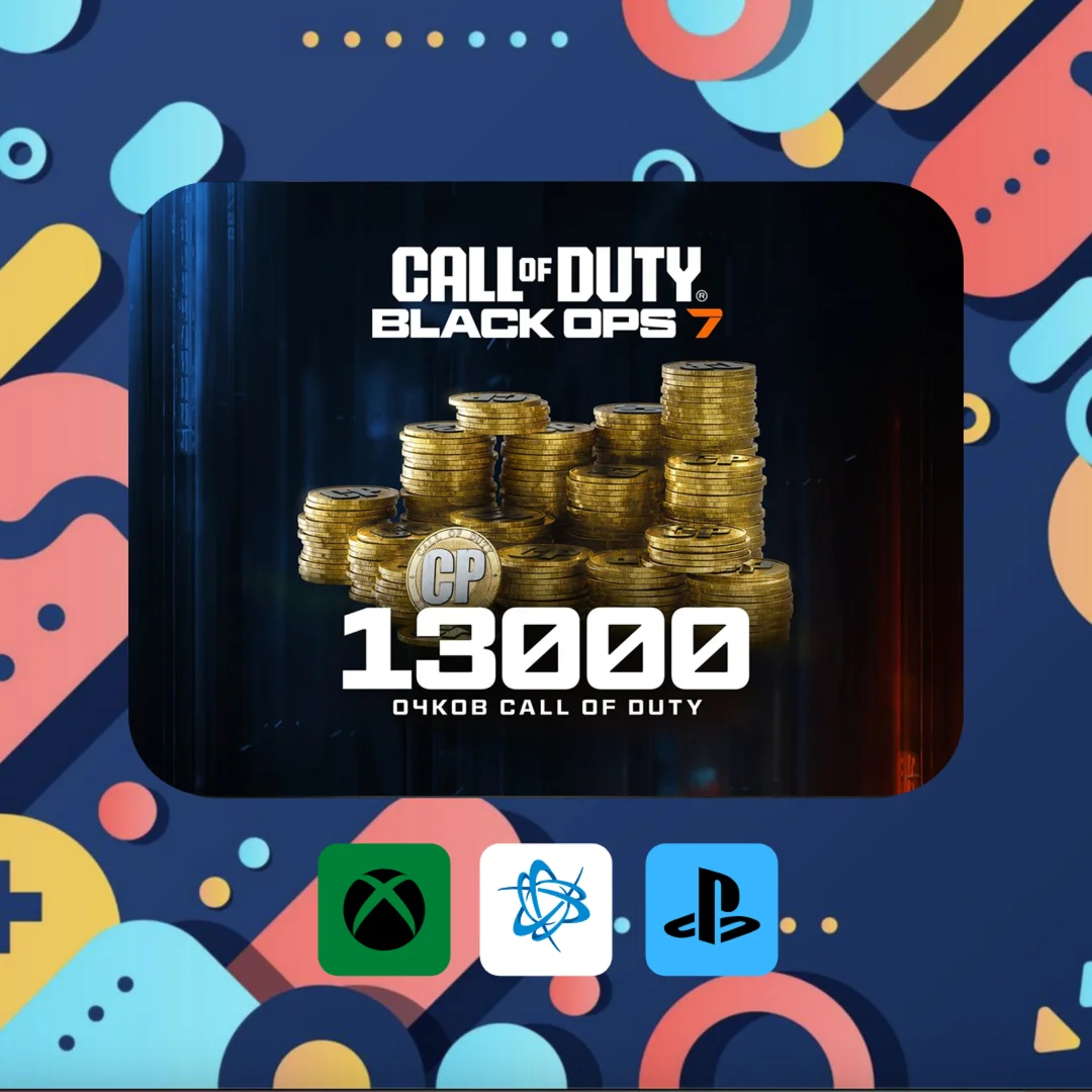 CoD CP Black Ops 7/BO6/Warzone/MW 2-3 Points 1100-13000