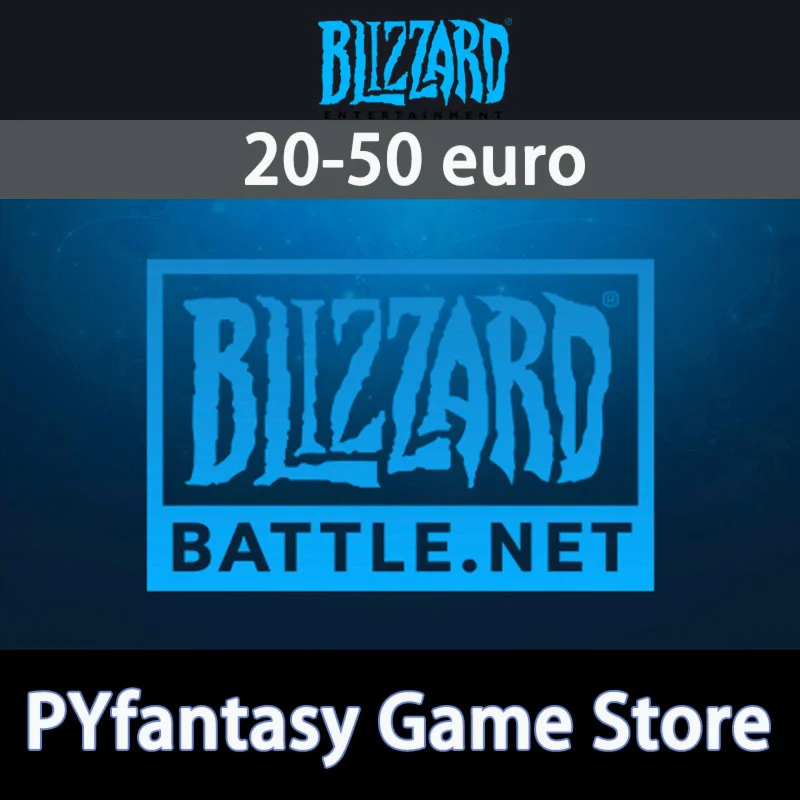 🔑BattleNet Gift Card❤️BLIZZARD 20-50 Евро 🎁FAST!