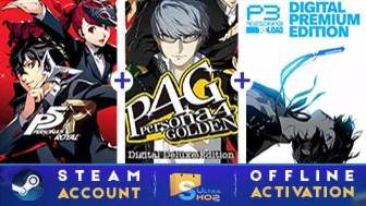 Persona 5 Royal+Persona 4 Golden+Persona 3 Reload STEAM