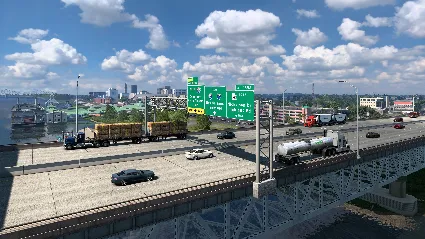 American Truck Simulator - Louisiana АВТОДОСТАВКА STEAM РОССИЯ