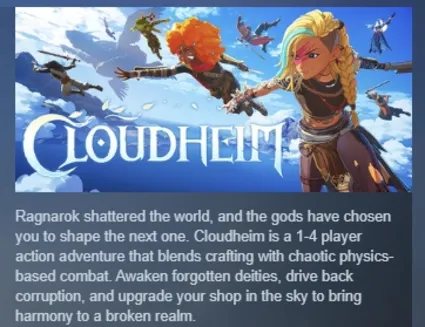 Cloudheim АВТОДОСТАВКА STEAM РОССИЯ