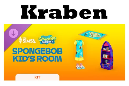The Sims™ 4 Детская в стиле Губки Боба — steam РФ