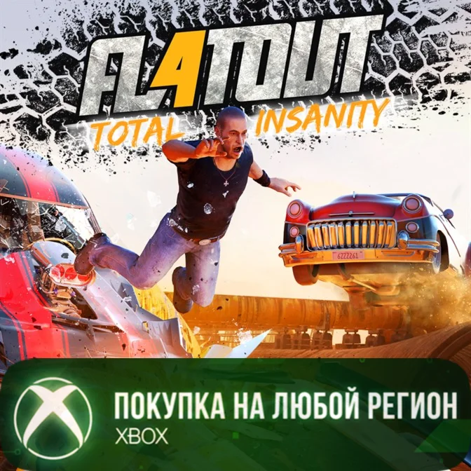 FlatOut 4 Total Insanity XBOX На Любой Регион