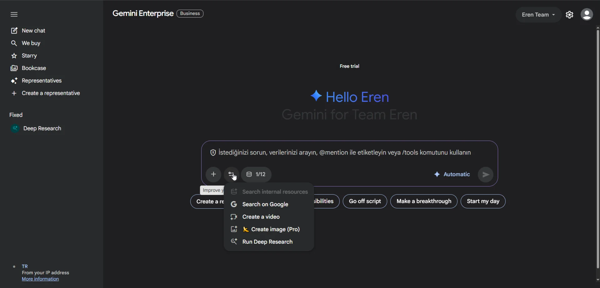 ⭐️Google Gemini Business – 1 Month Enterprise Acc