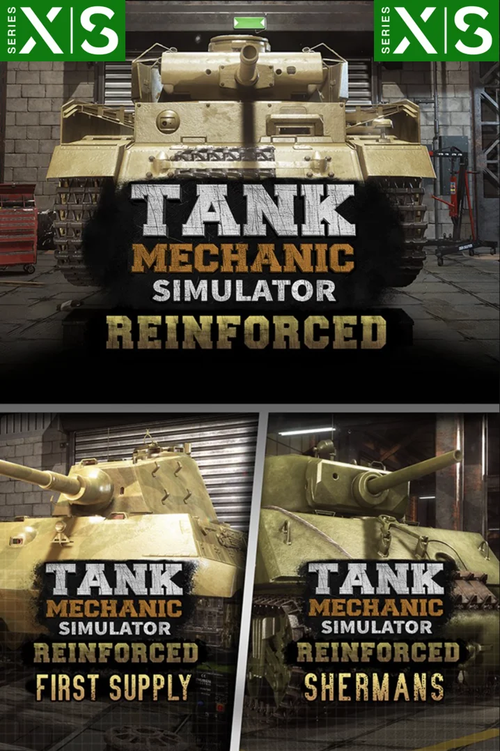  Tank Mechanic Simulator - Reinforced Ultimate XBOX