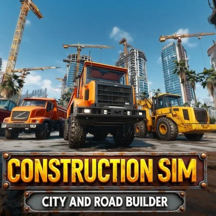 Construction Sim:City and Road Builder (PS4)