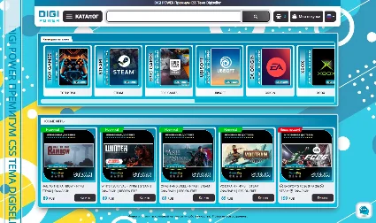 DIGI POWER CSS - Тема для каталога магазина Digiseller