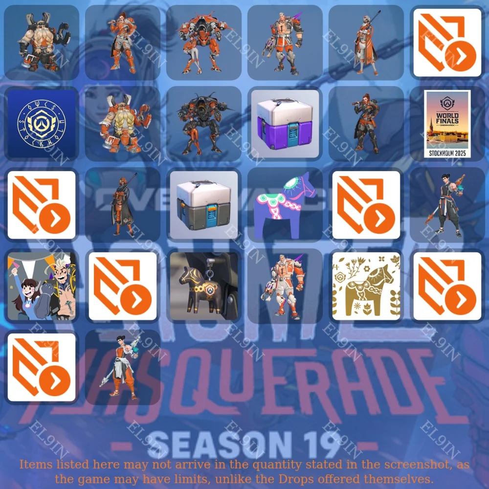 🥇Overwatch 2🎁Твич Дропс🌌26 предметов + 🎁