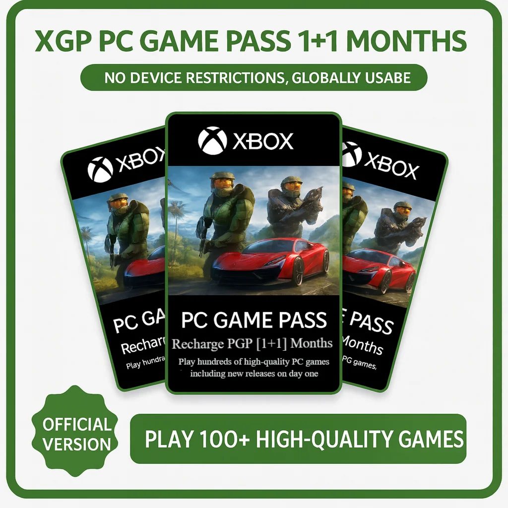 Ключ продления PC Game Pass на 1+1 месяц