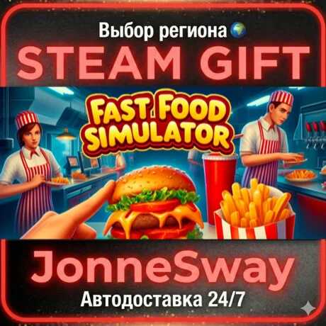 Fast Food Simulator STEAM-RU AВТО 24/7