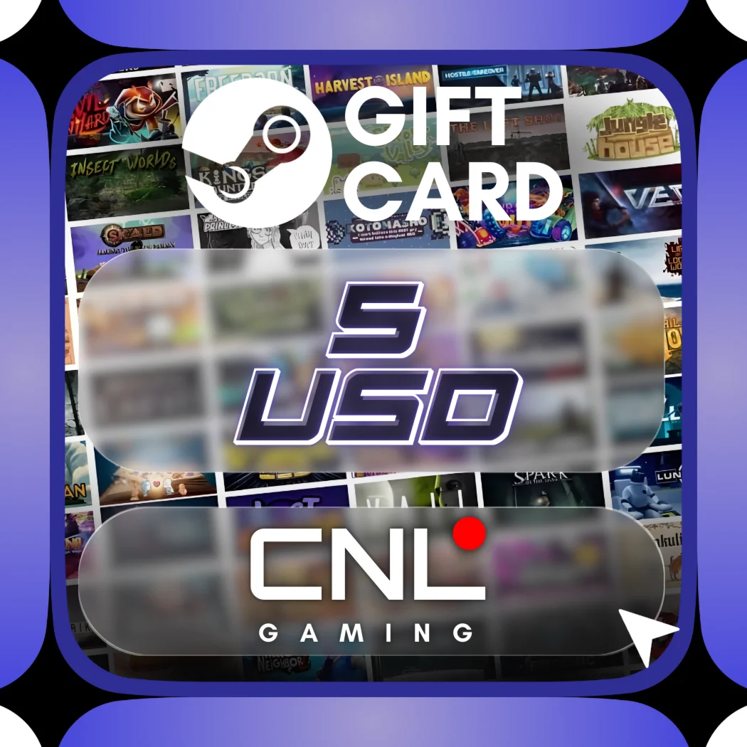 24/7 АВТО | Steam Wallet $5 USD (Подарочная карта)