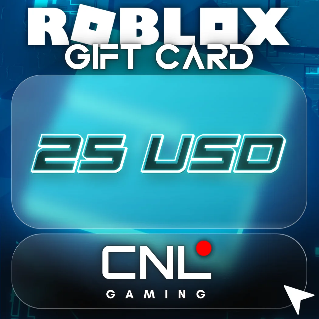 24/7 АВТО | Подарочная карта Roblox на 25 USD Глобальн