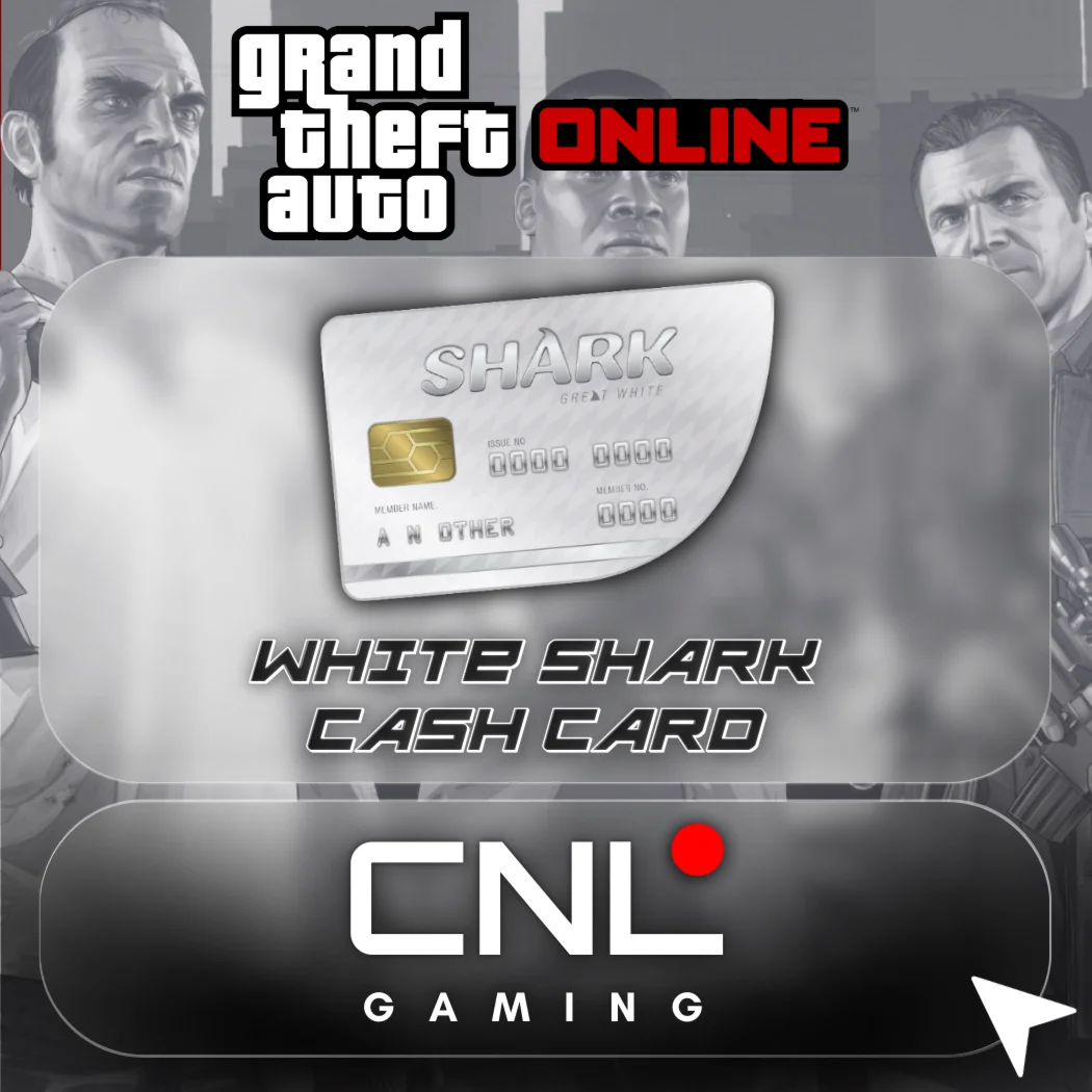 24/7 АВТО | GTA ONLINE White Shark Cash Card [Xbox]