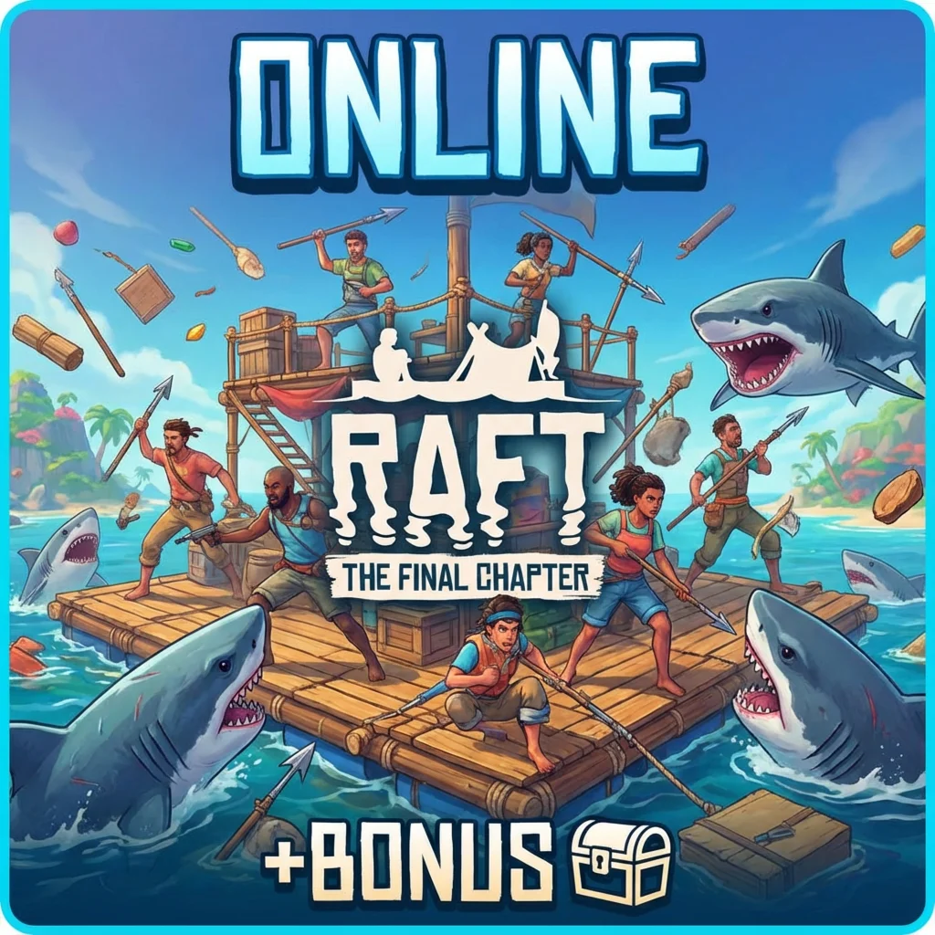 Raft •  АРЕНДА ОНЛАЙН • БЕЗ GUARD НА 2 ДНЯ