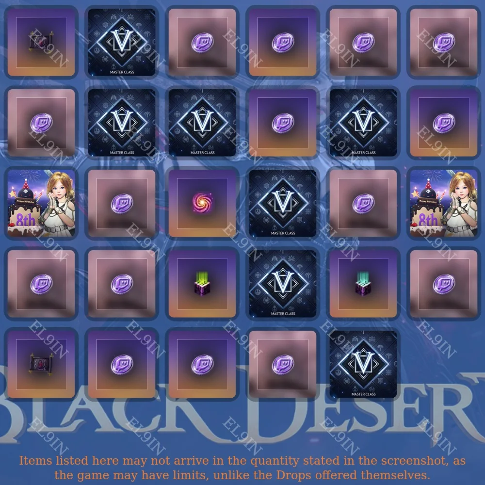 Black DesertТвич Дропс29 предметов + 