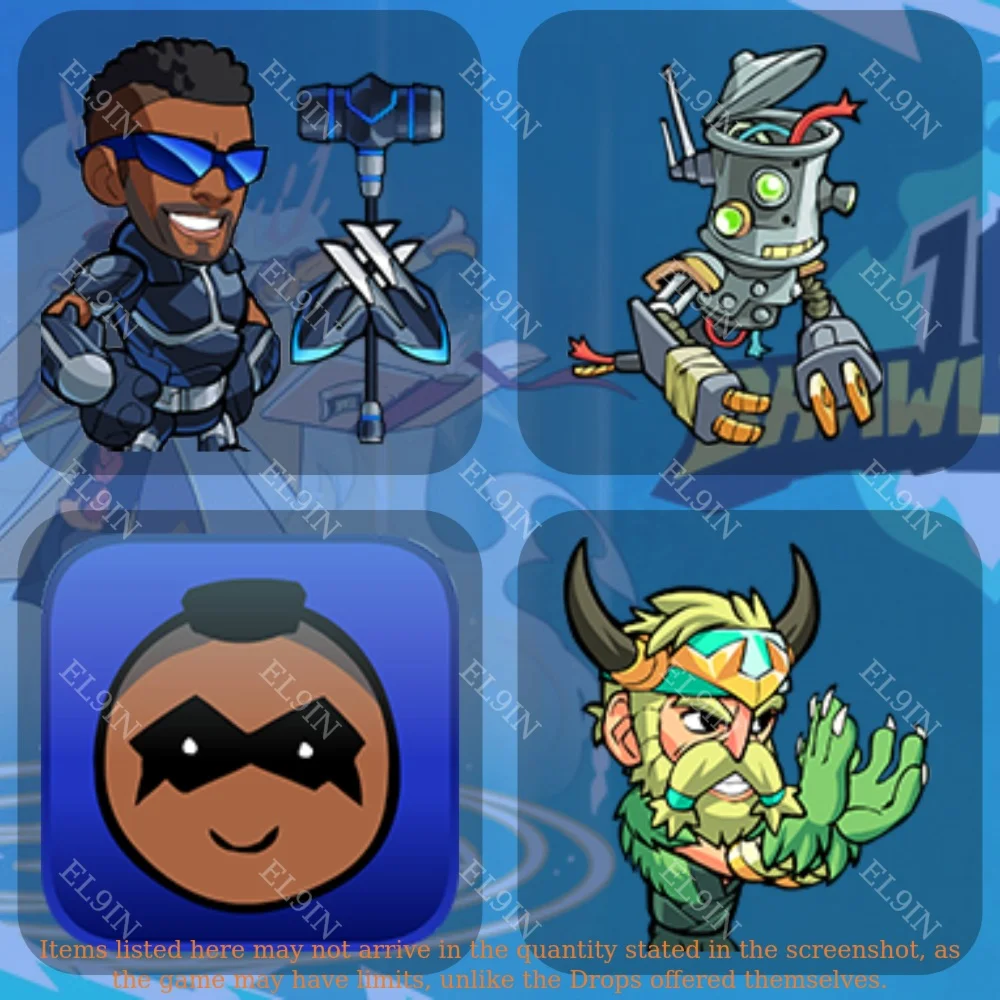 ⭐Brawlhalla⭐Твич Дропс4 предметов + 