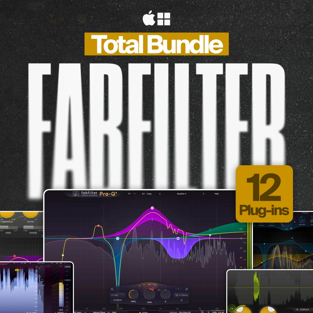 FabFilter Total Bundle + Pro-Q 4 [ЛИЦЕНЗИЯ] Автовыдача
