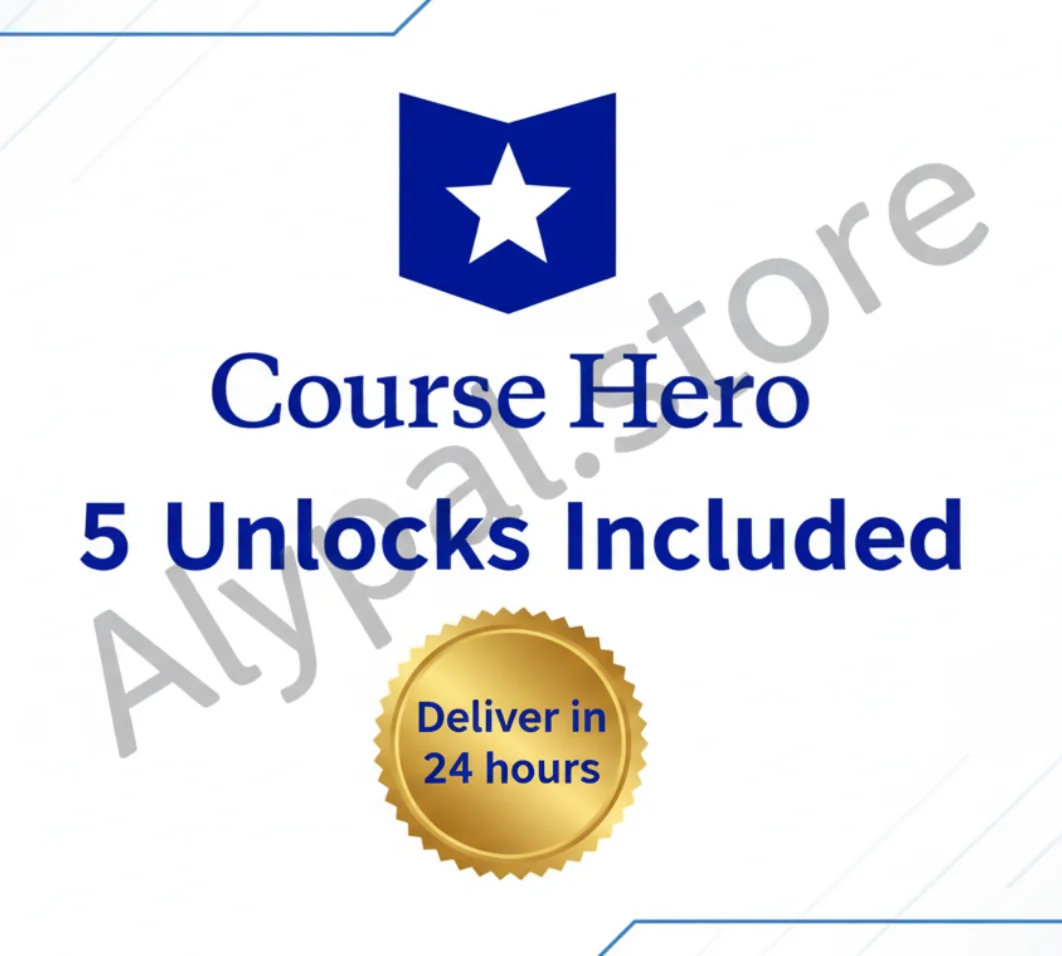 Course Hero - Аккаунт  (5 разблокировок)