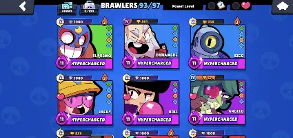 Brawl Stars: 93 БРАВЛЕРА 💎 12 легенд | 49990 ТРОФЕЕВ 🎁