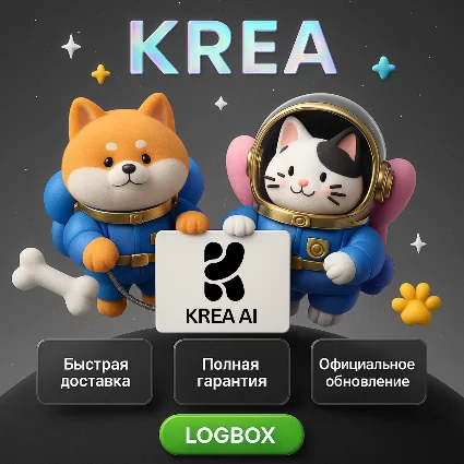 Krea AI – Генерация Изображений Real-Time, 1 Месяц