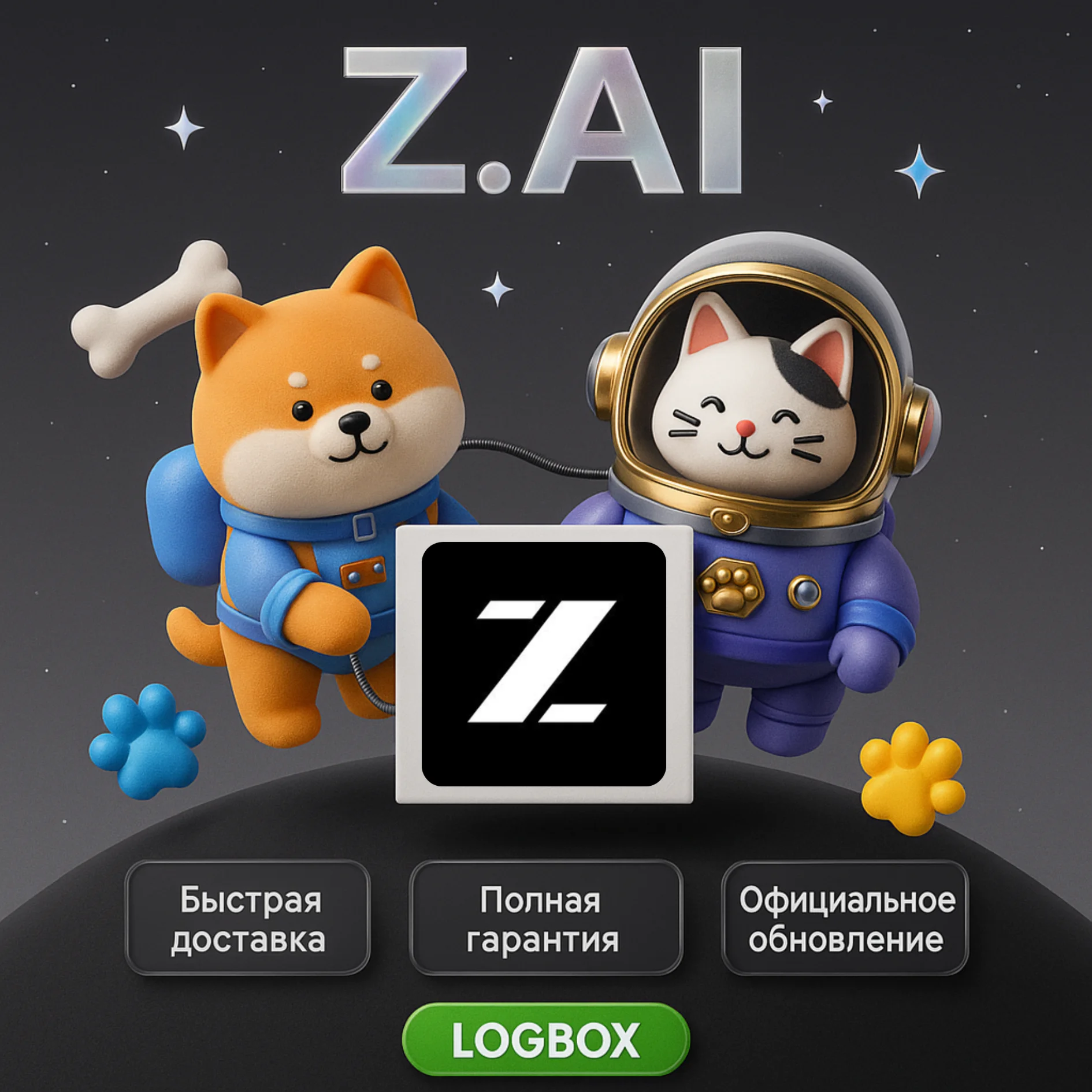 Z.AI – Умный AI-ассистент для работы, 1 месяц