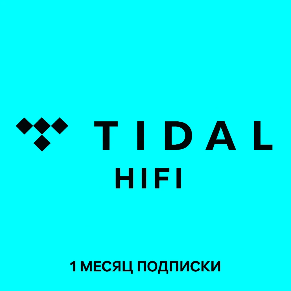 TIDAL HiFi Plus 1 Месяц Подписка | Автовыдача