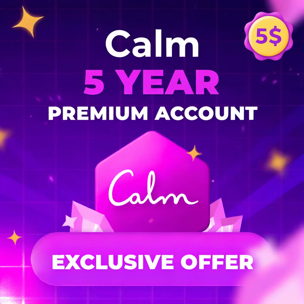 Calm Premium на 5 лет | Личный аккаунт | НОВЫЙ