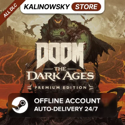 ⭐ DOOM: THE DARK AGES PREMIUM + ВСЕ DLC · АВТО 24/7