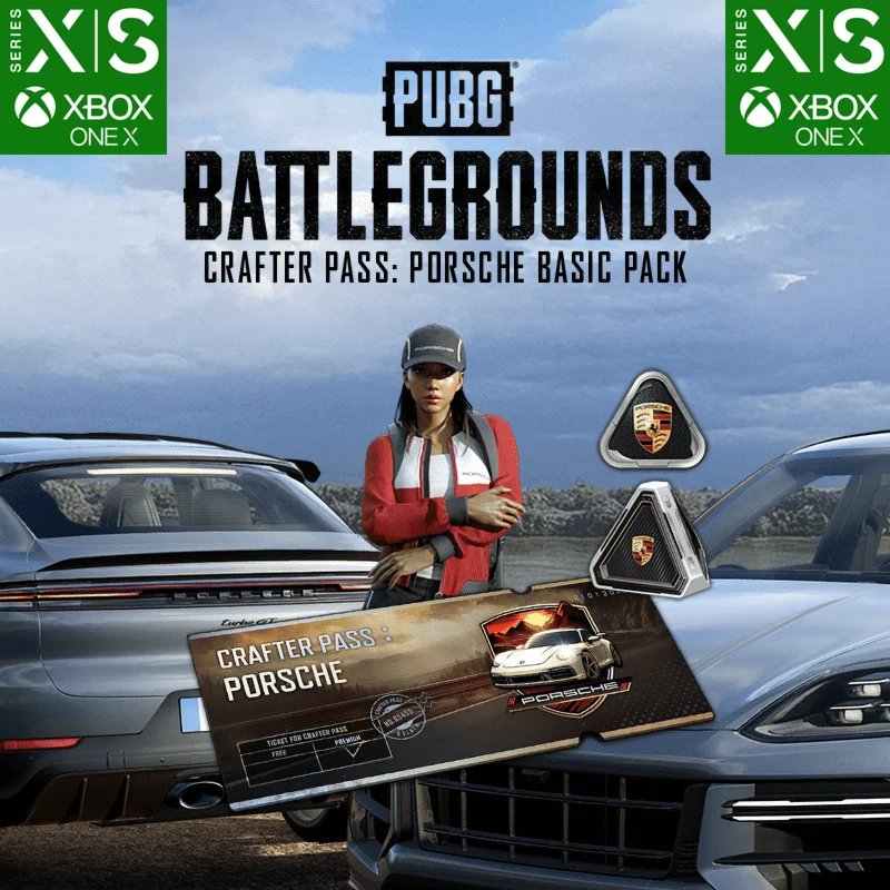 ✅ PUBG БАЗОВЫЙ НАБОР БИЛЕТ РЕМЕСЛЕННИКА: PORSCHE XBOX