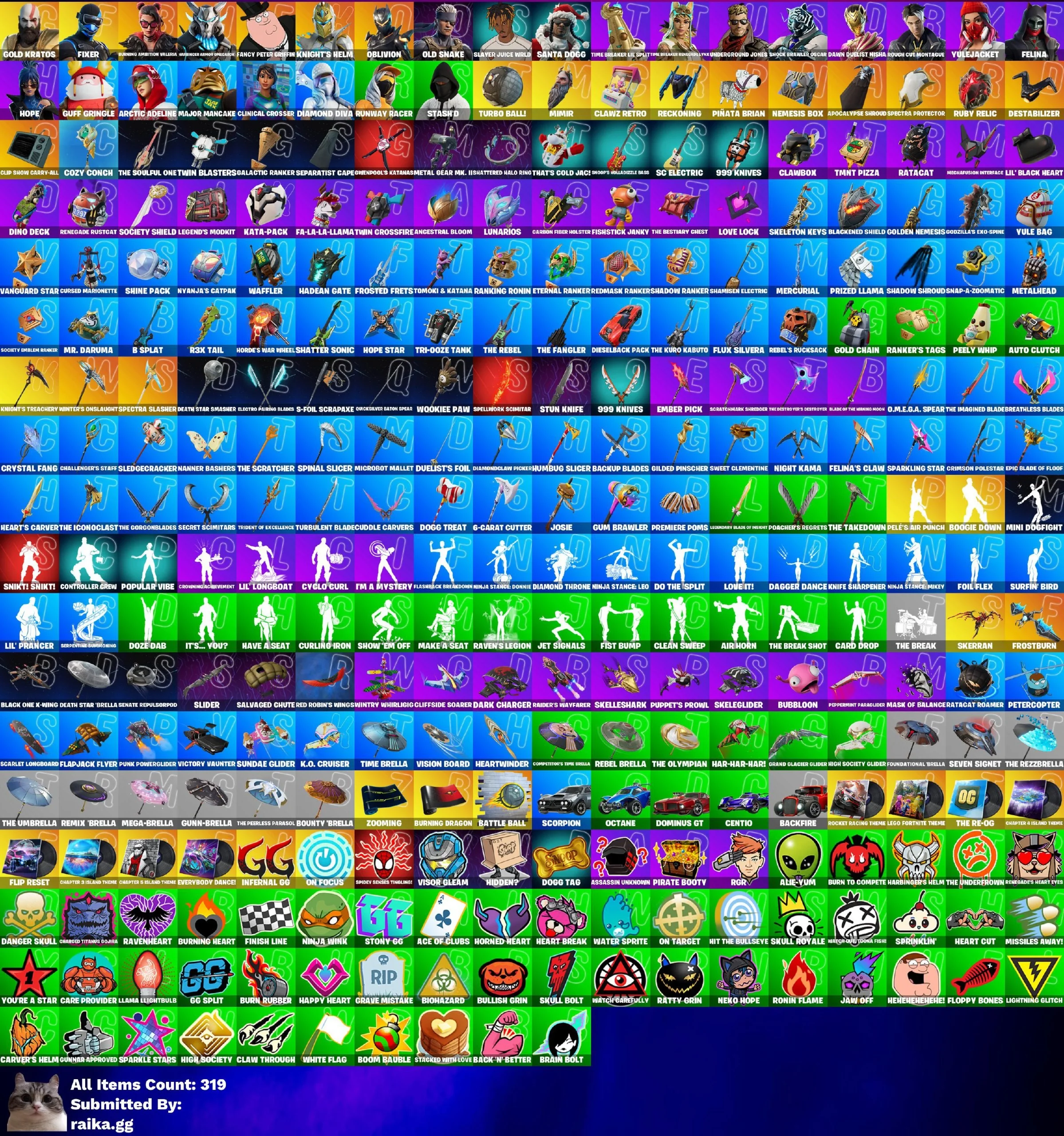 Автовыдача • FN • [26 скинов + Gold Kratos] • Почта