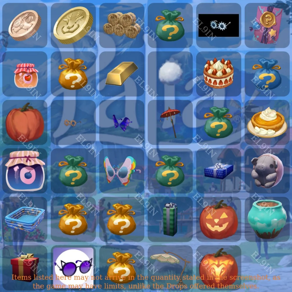 ????PaliaТвич Дропс35 предметов + 