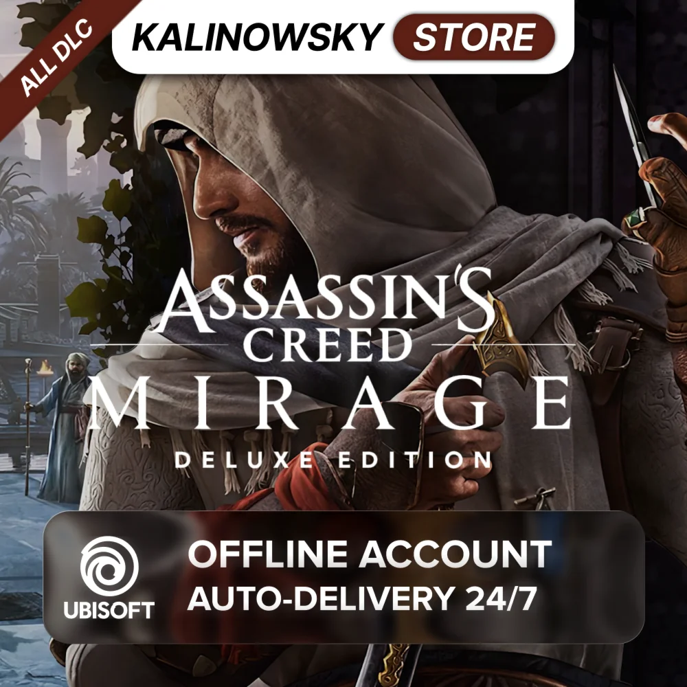 ⭐ASSASSIN'S CREED MIRAGE DELUXE + ВСЕ DLC · АВТО 24/7