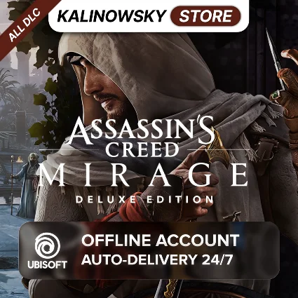 ⭐ ASSASSIN'S CREED MIRAGE DELUXE + ВСЕ DLC · АВТО 24/7