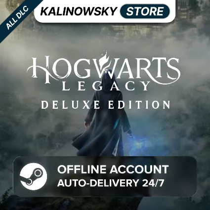 ⭐ HOGWARTS LEGACY DELUXE + DEAD SPACE + ВСЕ DLC · 24/7