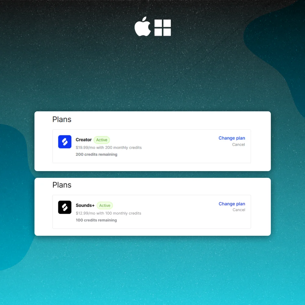 SPLICE 1-3 MONTHS, RESUBSCRIBE | Sounds+ &amp; Creator